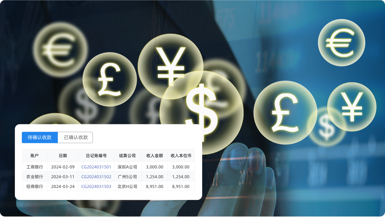 智能收付款,资金处理流程自动化