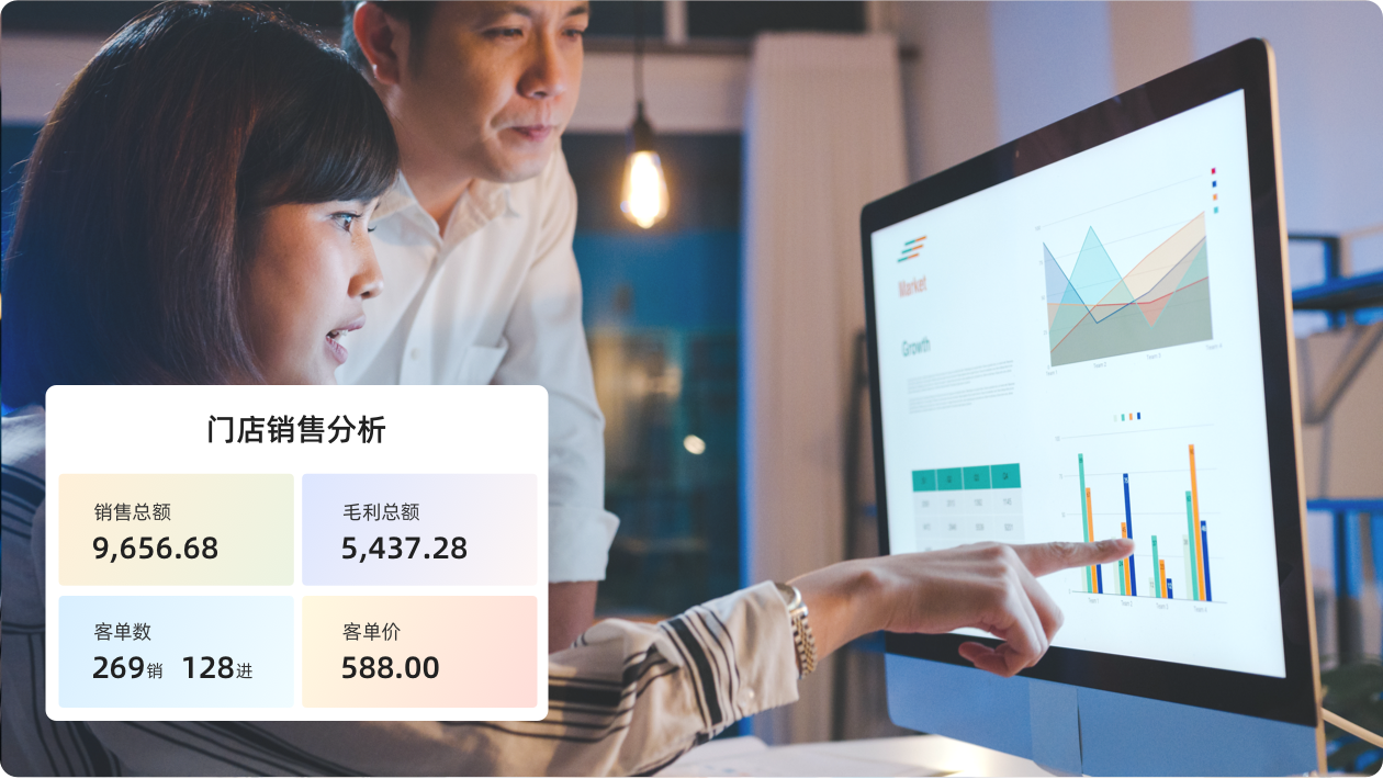 多维分析报表,经营数据反哺管理决策